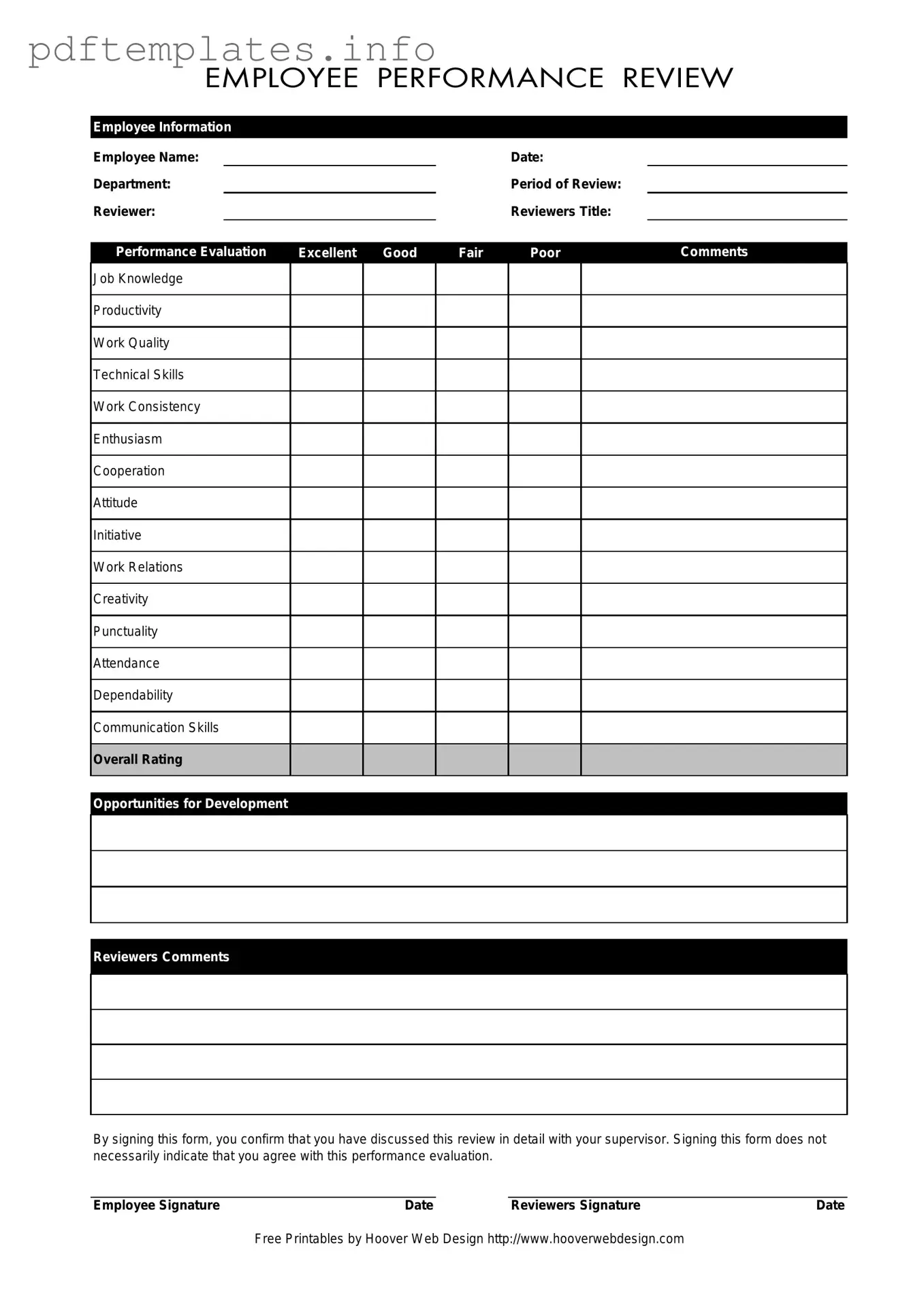 Fill Out a Valid Employee Form