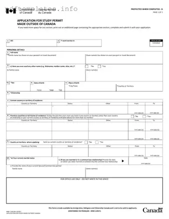 Fill Out a Valid Imm 1294 Form