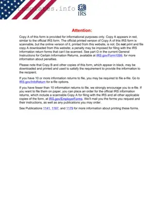 Fill Out a Valid IRS 1099-MISC Form